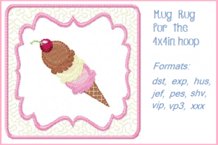 3 Scoops: Evaluating This Cute Dessert Embroidery Design