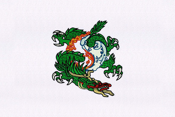 Fire Ice Dragon: A Designer’s Stitch Test