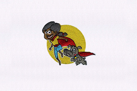 Girl with Dog: An Embroidery Design Review