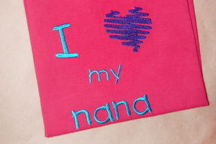 I Heart My Nana: An Embroidery Design Review
