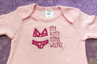 Itsy Bitsy Bikini Applique: A Boutique Sweatshirt Review