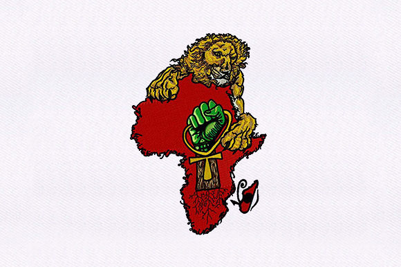 Lion African Continent: Embroidery Review