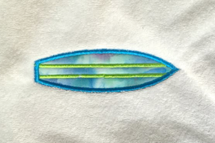 Surfboard Applique Review for Boutique Apparel